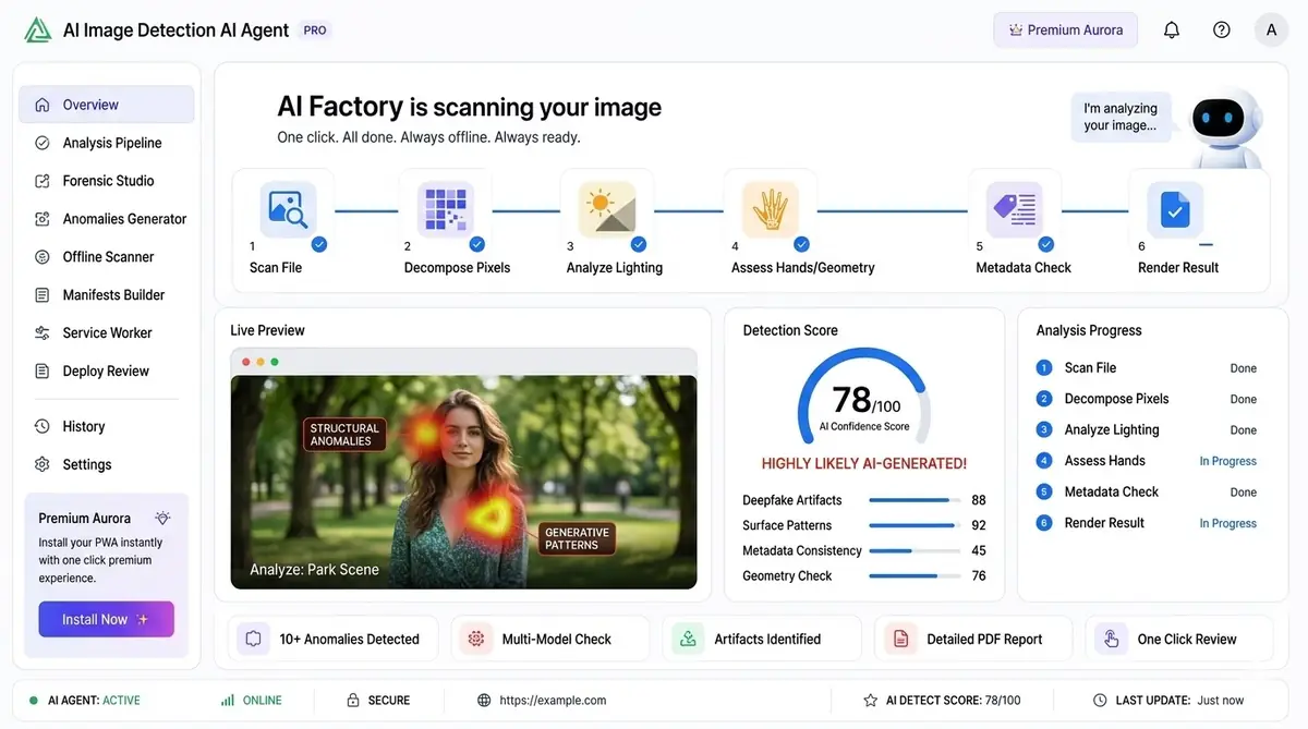 AI joke generation Game Master — example of the AI tool dashboard software